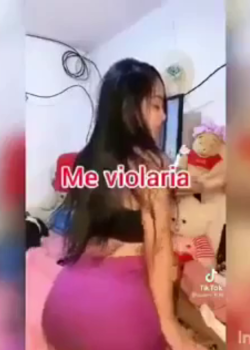 Tio le dijo a sobrina que si muestra el culo en tik tok la VIOLARÍA + VIDEO 19