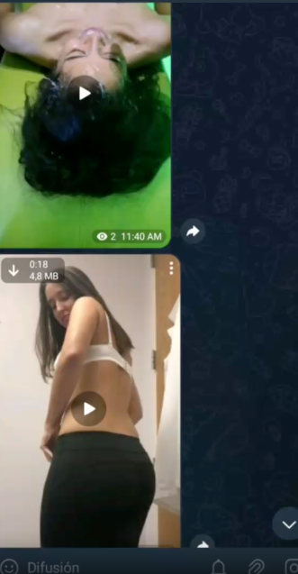 Videito filtrado de morrita caliente + video 10