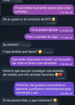 El casero más buscado, chibola peruana da el culo por ver a BTS 13