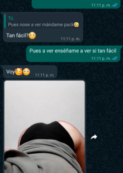 CHAT CALIENTE con la amiga Demi novia 3